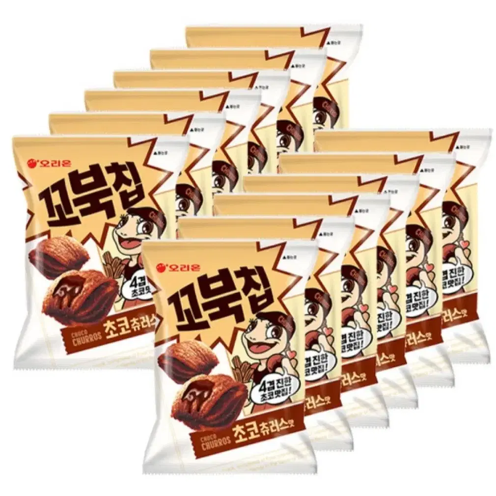 꼬북칩80GX12개+증정160GX1개맛선택콘스프맛,초코츄러스맛11900원