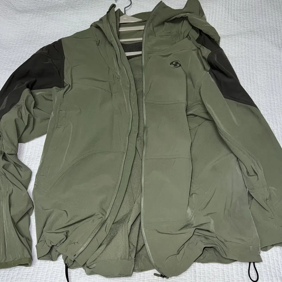 Sansan Gear Insulated Hooded Jacket Green 2 sizes