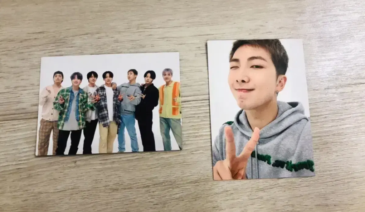 bangtan bts japan fanclub fortunebox photocard namjoon jin