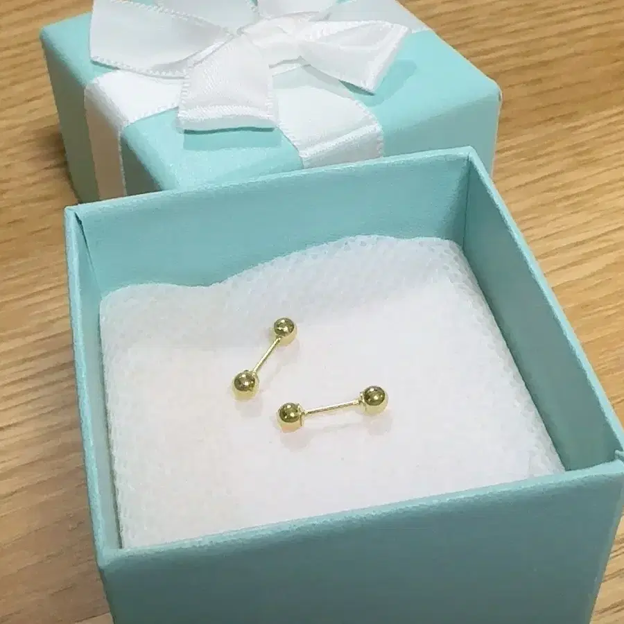 14k 볼 귀걸이 (볼3mm, 바6mm/평균길이입니다)