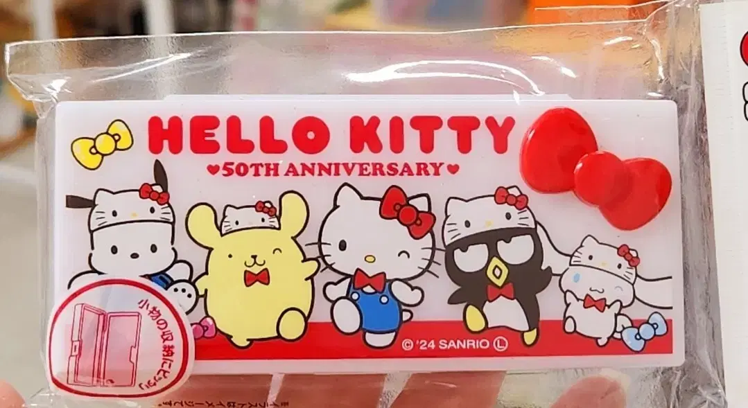 kitty/kitty accessory case/accessory case/hello kitty 50th anniversary/sanrio case