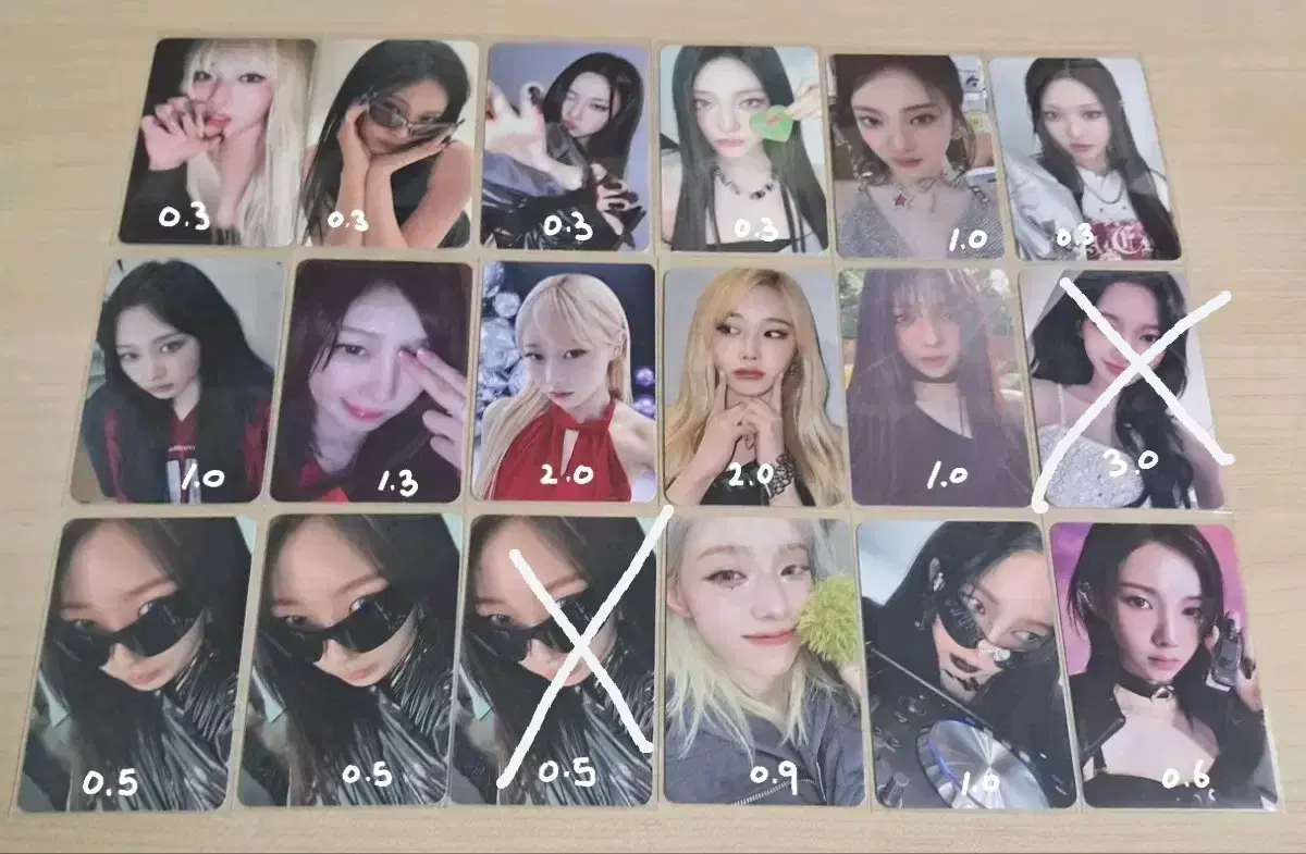 aespa photocard bulk wts (karina,giselle,ningning,winter,ld,buncheol)