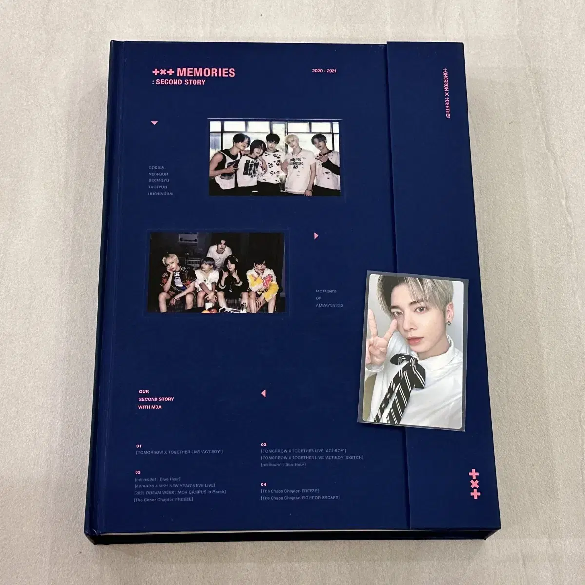 Tuvatu Memories2 taehyun photocard + Original bulk WTS