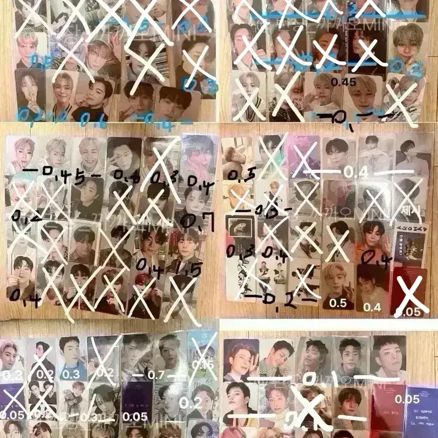 아스트로 포카 문빈 차은우 윤산하 진진 MJ 라키 포카 판매