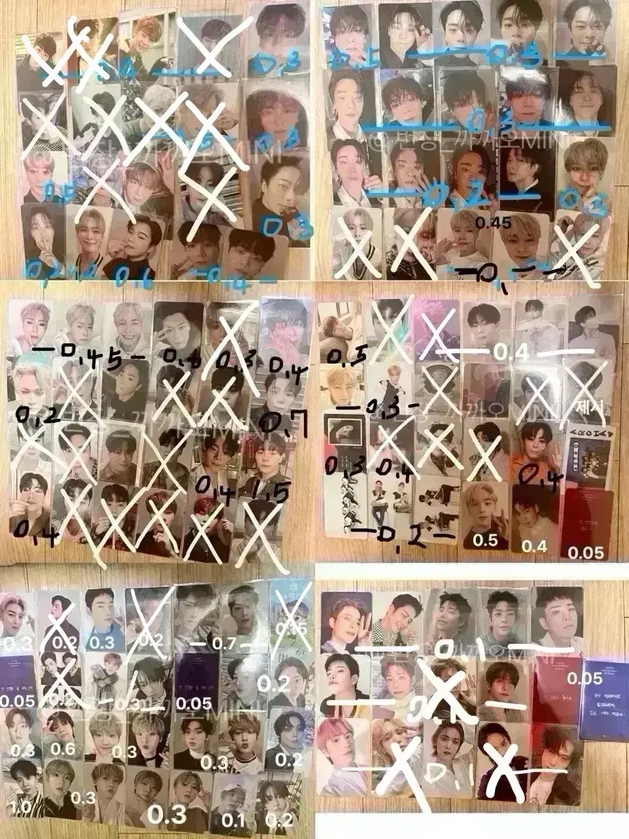 아스트로 포카 문빈 차은우 윤산하 진진 MJ 라키 포카 판매