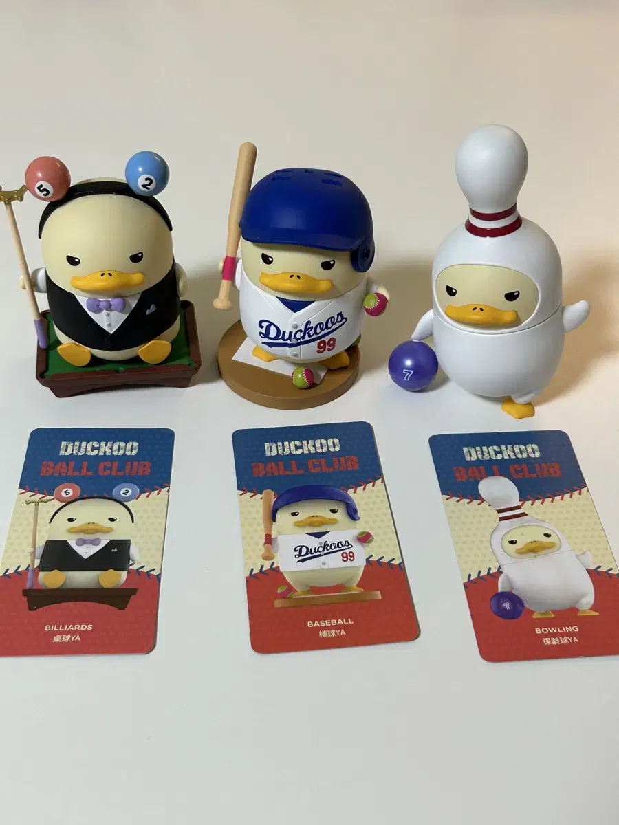 PopMart Duck Ball Club Bowling Baseball Billiards