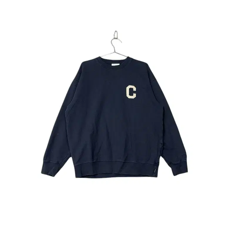 [COVERNOT] Big Logo Overfit Navy Sweatshirt Man-to-Man XL