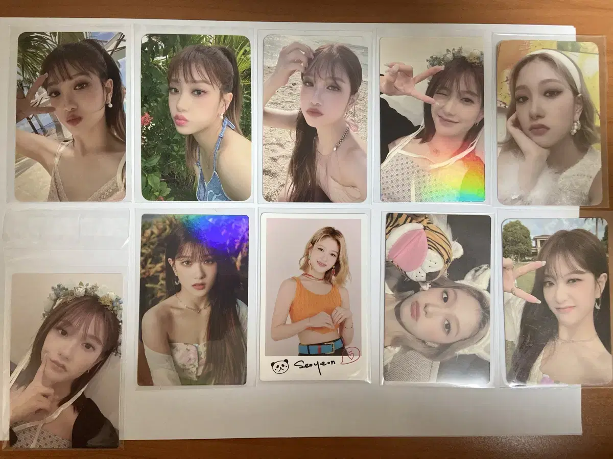 Fromis 9 sealed photocard sells