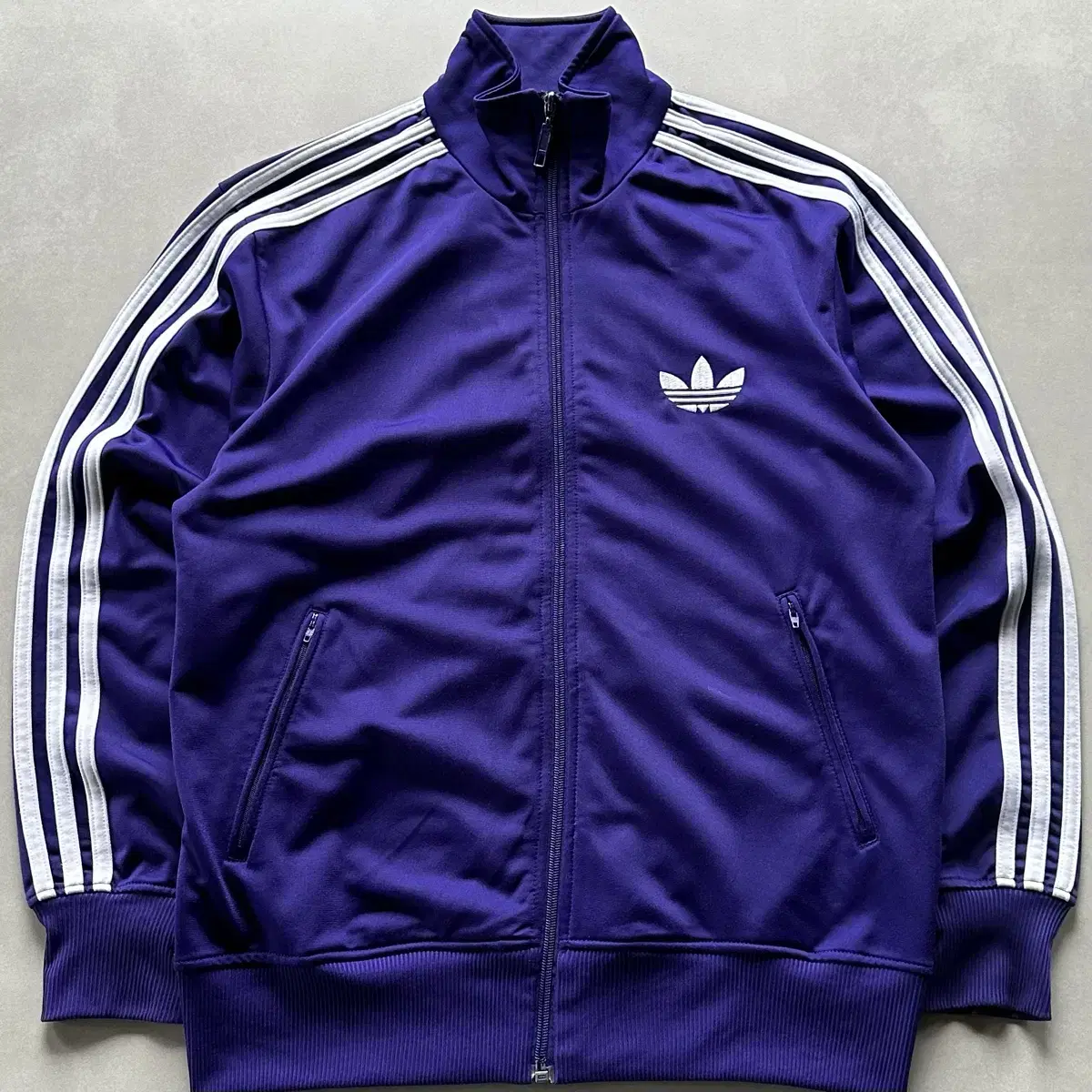 [M]Adidas Firebird Purple Tracktop Jersey