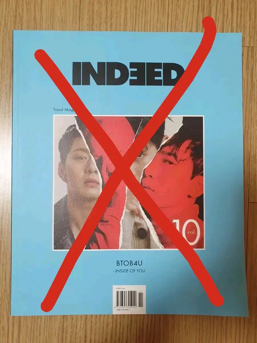 Sell BTOB magazine (10,000 won per two copies)