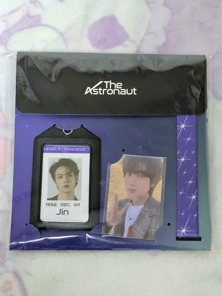 bangtan bts jin The Astronaut ID kard holder set