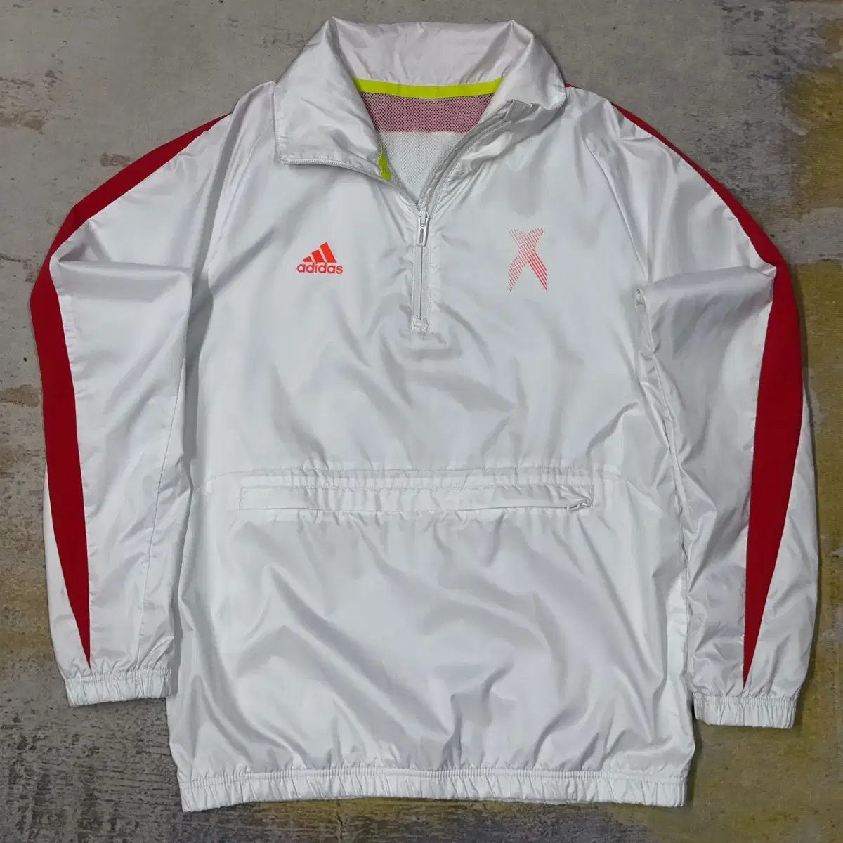 Adidas Athletic Windbreaker Anorak