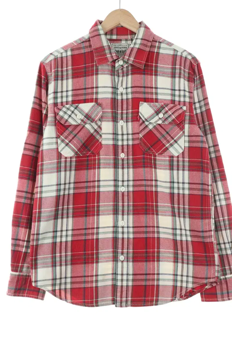 (L) Levi's Shirt Southern Western Check Americana - FBEA