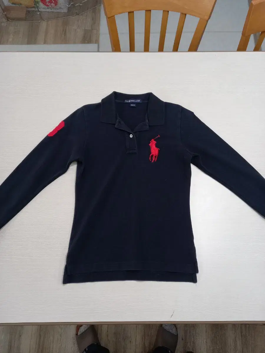 S80 POLO RALPH LAUREN 긴팔셔츠 블랙 S-189