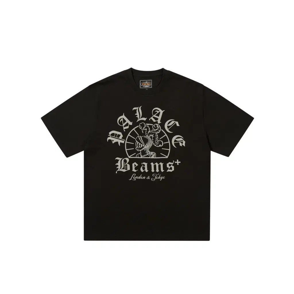 (XL) 팔라스 빔즈 티셔츠 블랙 (Palace x Beams)