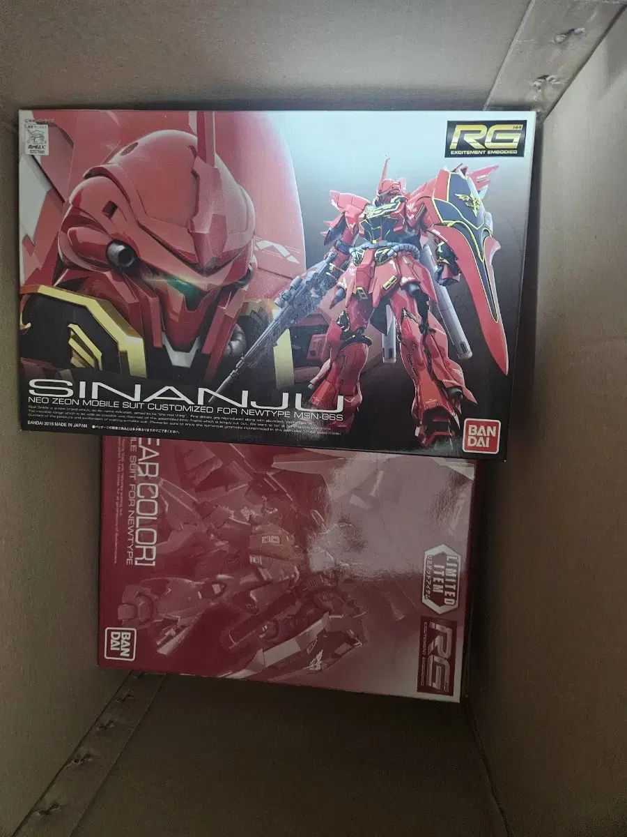 RG limited Gundam plastic models for sale