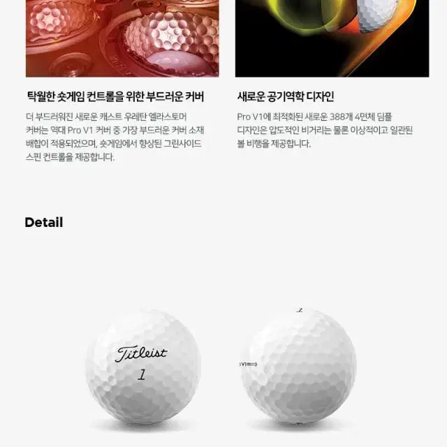 (타이틀리스트 정품) PRO V1 골프공 9더즌 세트 (화이트)