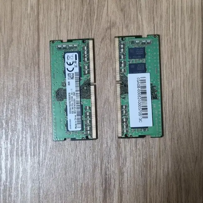 노트북용 ddr4 8기가 램 2개