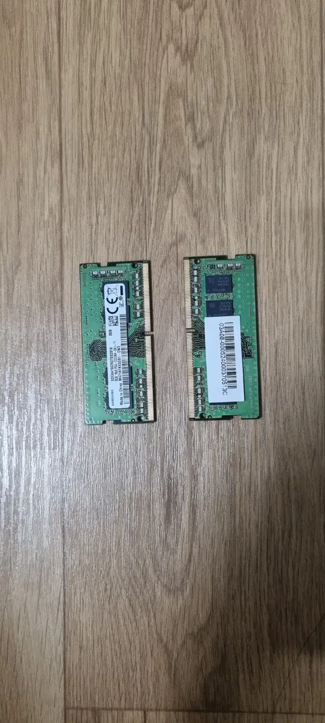 노트북용 ddr4 8기가 램 2개