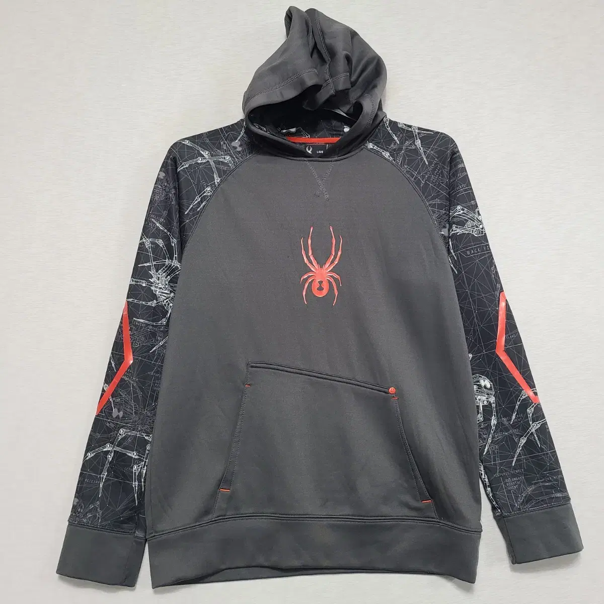 Spider Brushed Hoodie M95-SL100 ㅡ1024