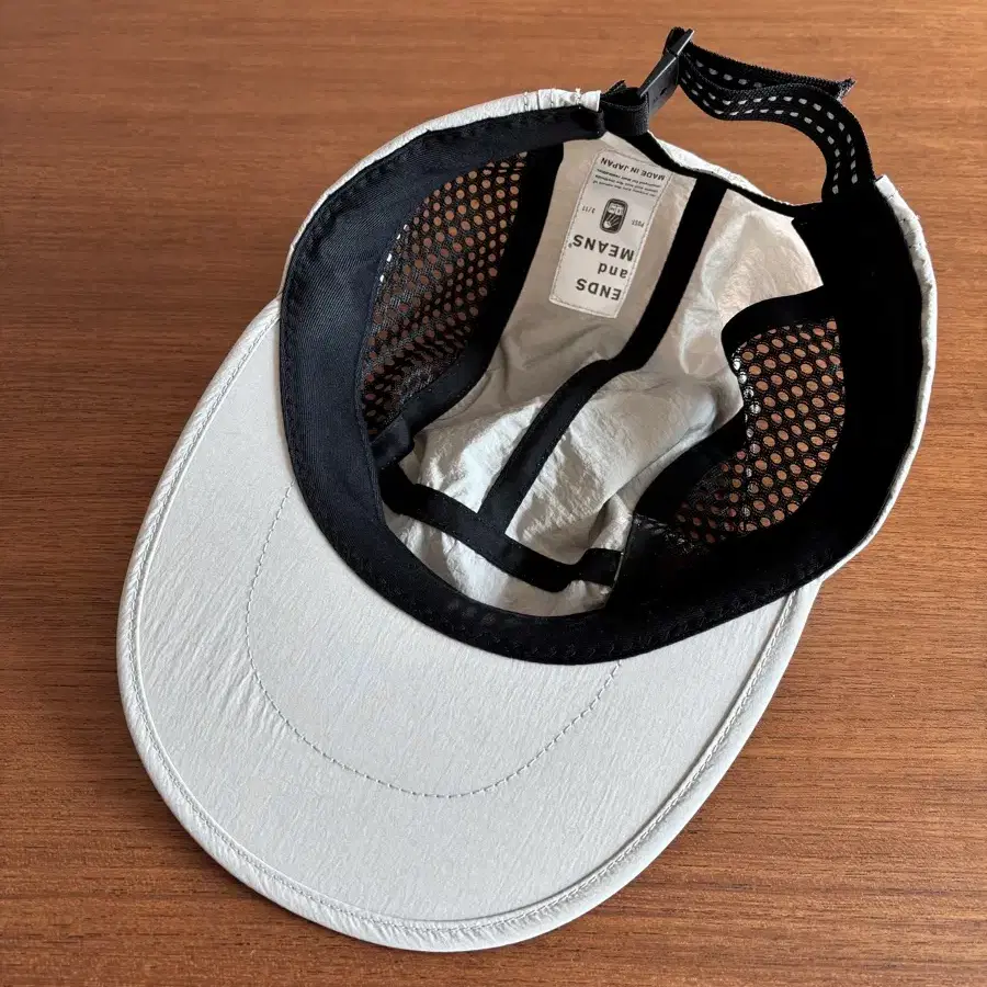 Ends and means Mesh camp cap 문그레이