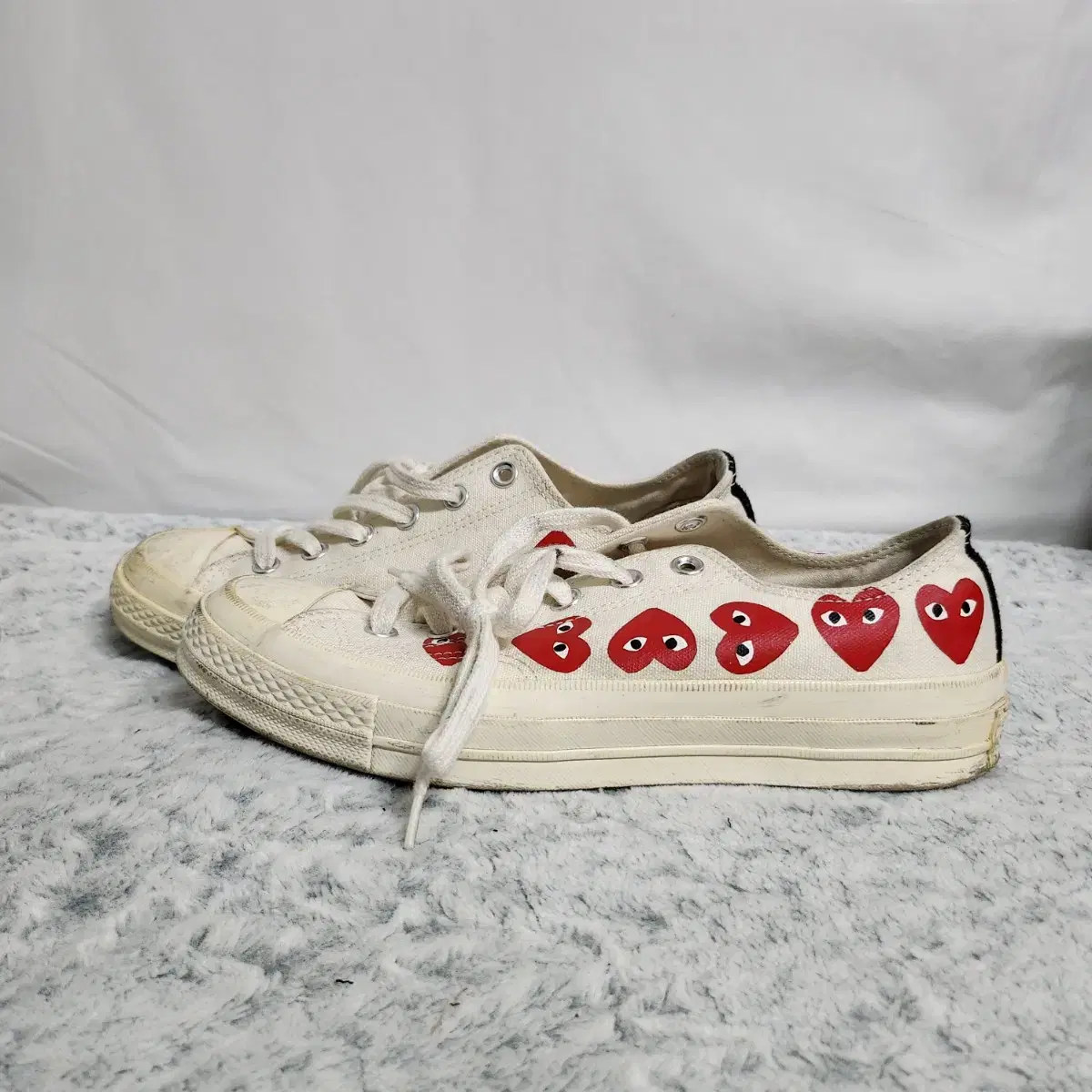 C700 [255] Comme des Garçons Song Converse Multi-Heart Sneakers