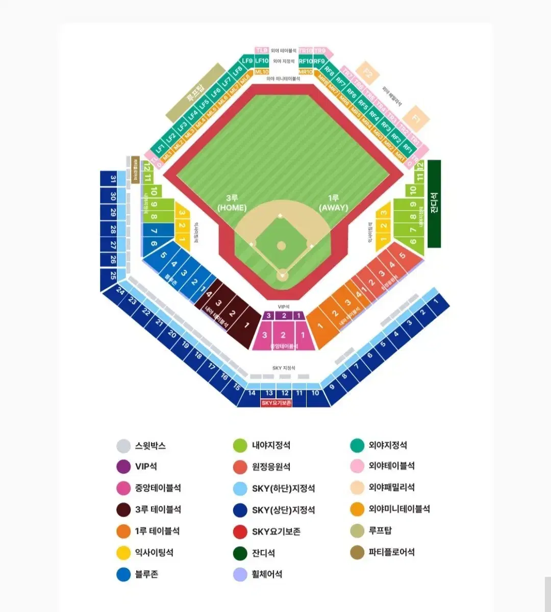 한국시리즈 4차전 블루존 양도합니다 !