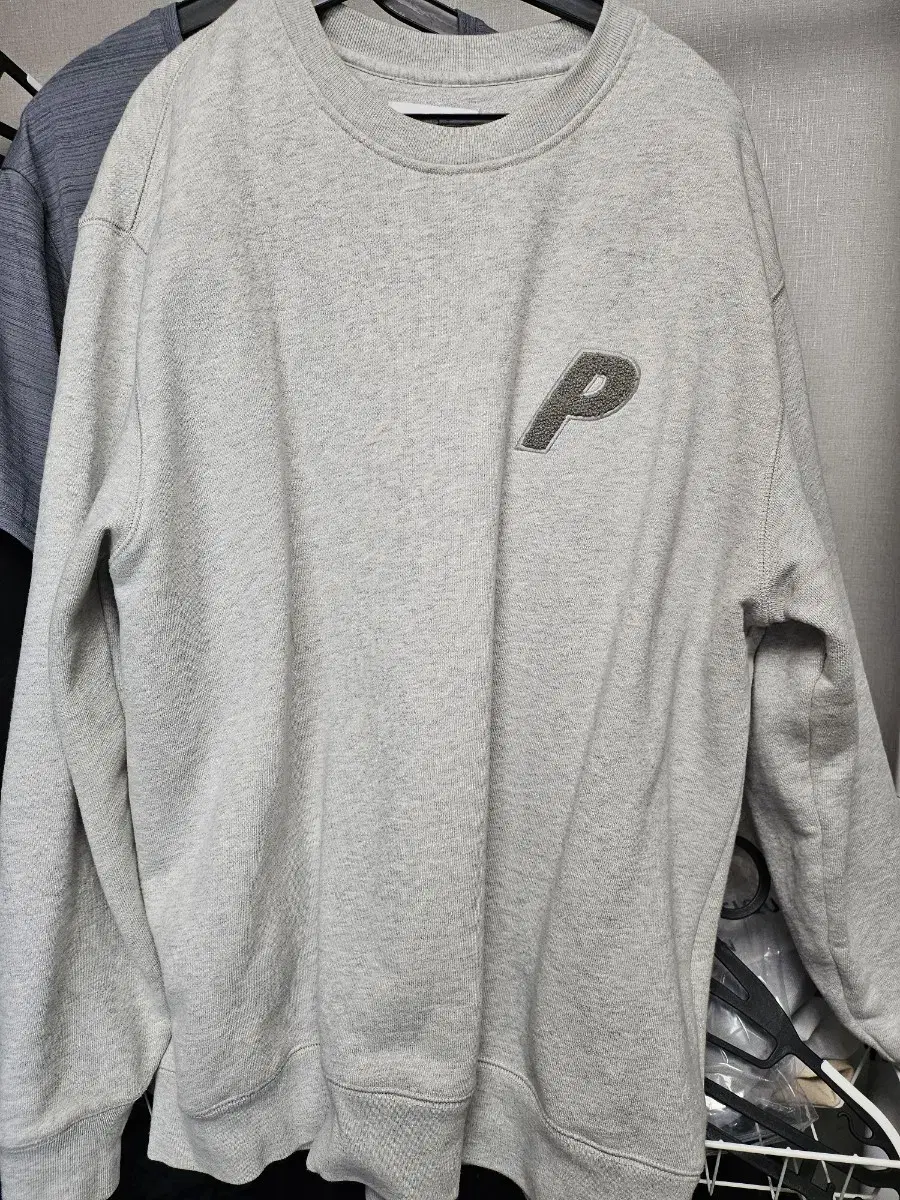 Pallas P-3 Chenille Crewneck Gray