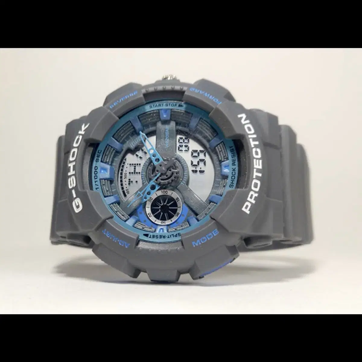 지샥 빅페이스 (G-SHOCK GA-110) 그레이 & 씨블루 판매합니다