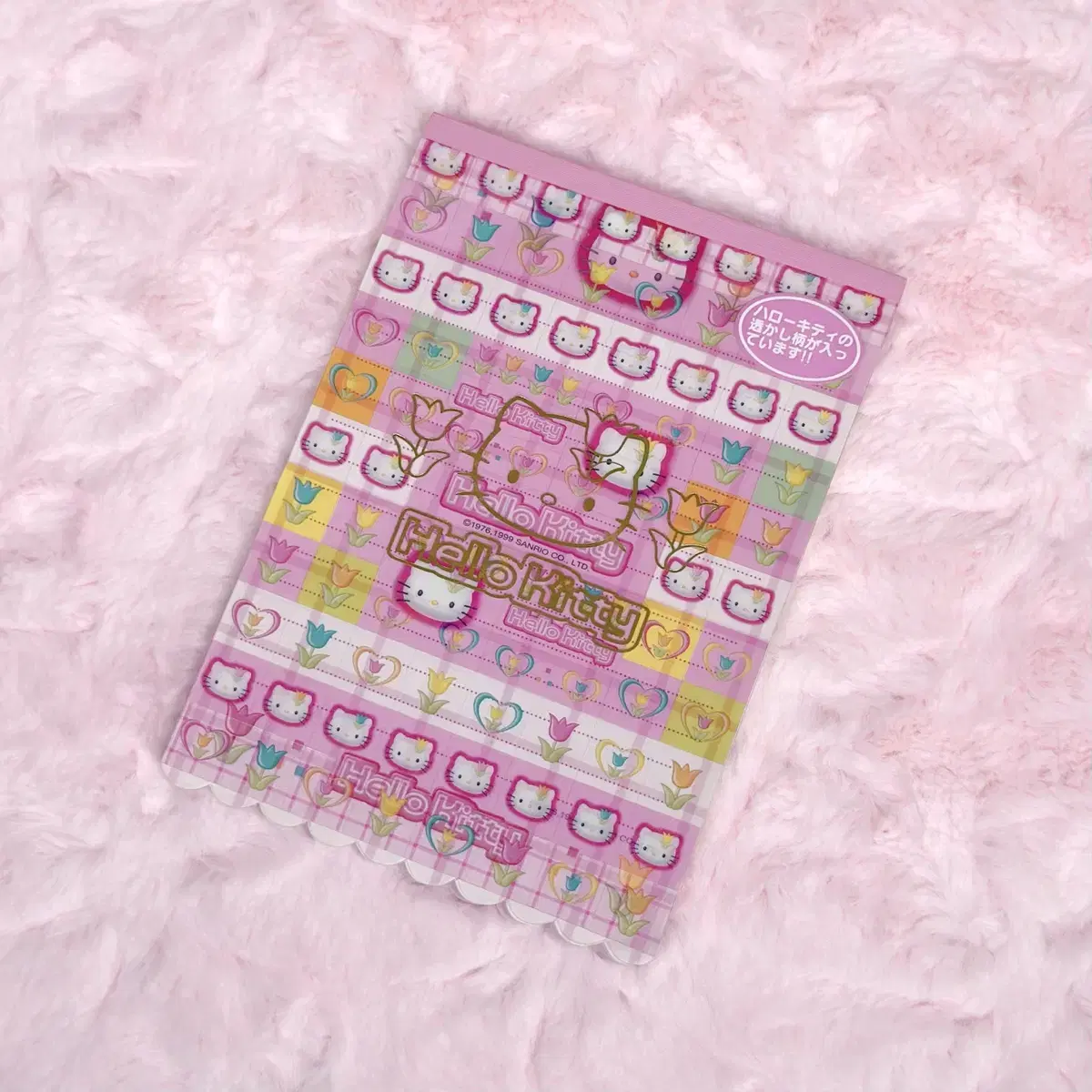 Classic Tulip Kitty Memo Pad