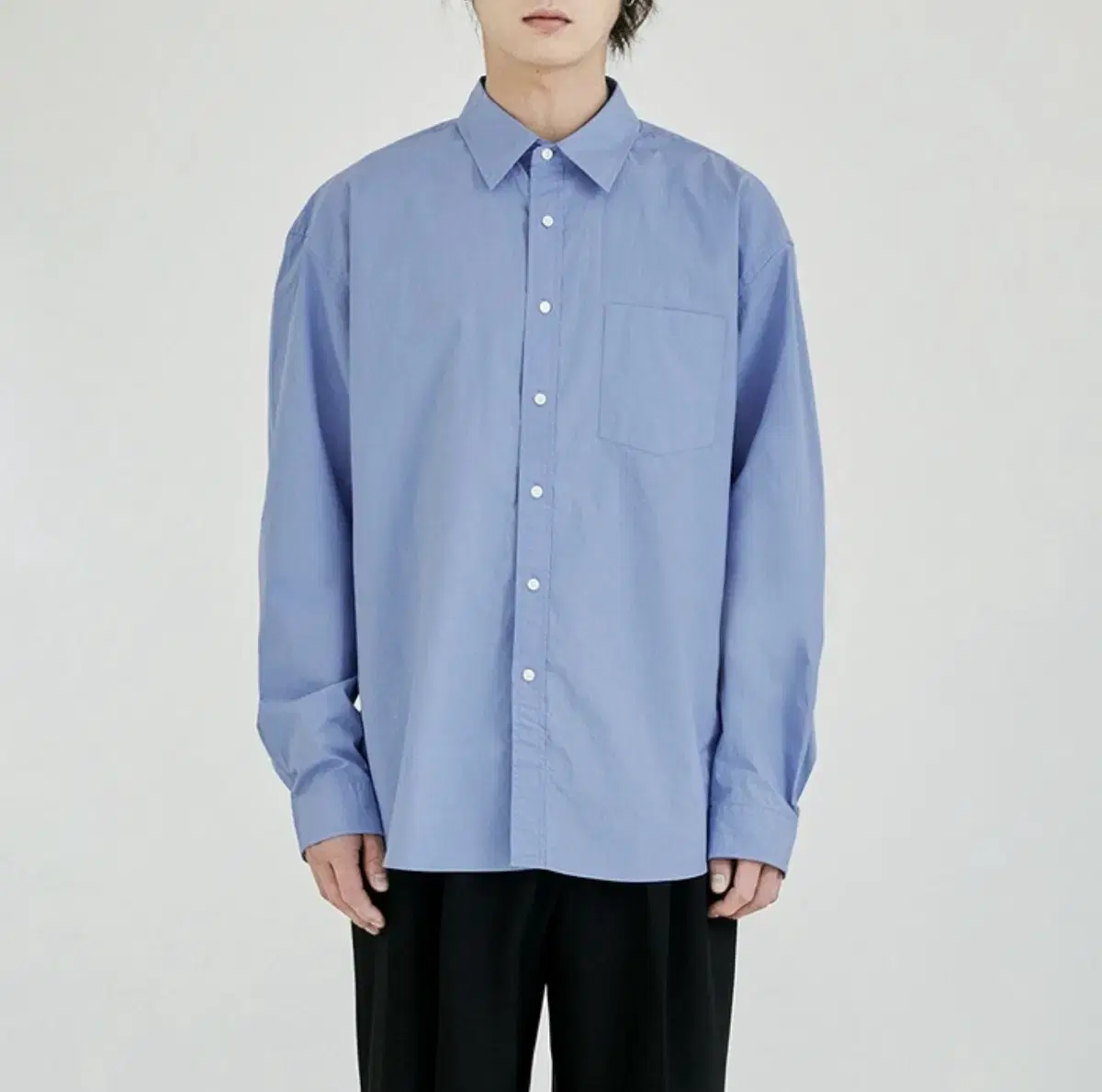 Union Blue Editorial Shirt SAX BLUE XXL