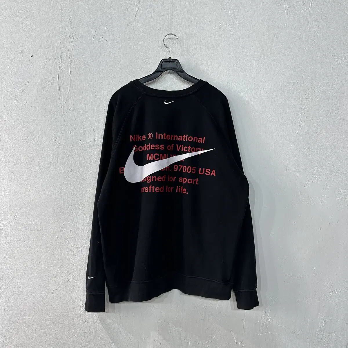 Nike Doubleswoosh Big Logo Man-to-Man XXL