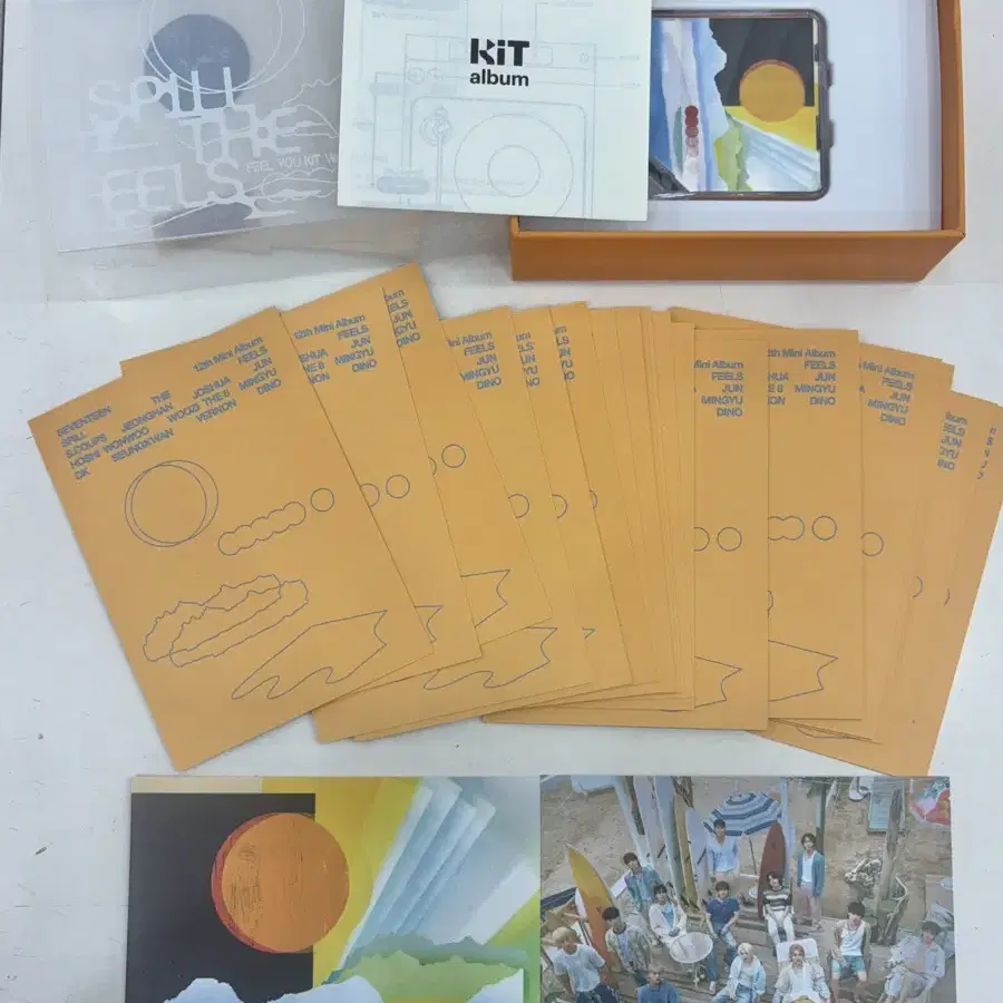 세븐틴 미니12집 키트 FEEL YOU KIT 개봉상품