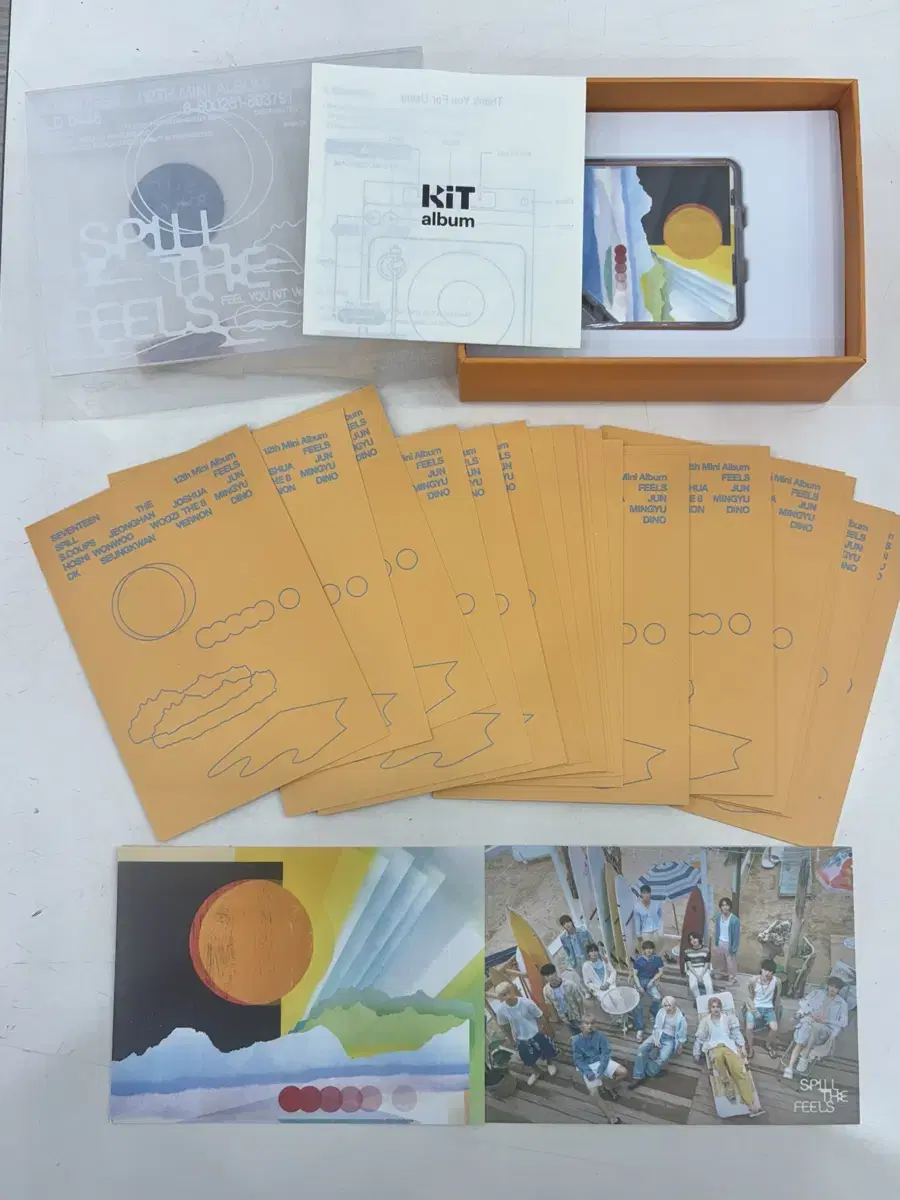 세븐틴 미니12집 키트 FEEL YOU KIT 개봉상품