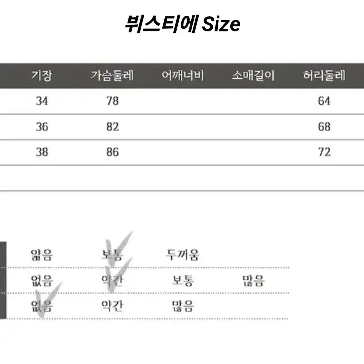 (한번착용)뷔스티에S사이즈