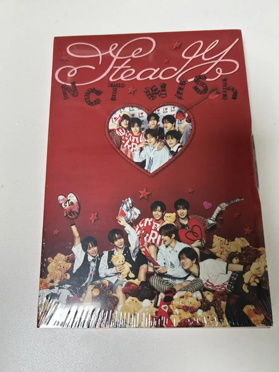 NCT Wish Steady sealed photobook Red