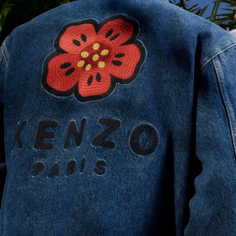 니고 겐조 NIGO KENZO DENIM BOKE FLOWER