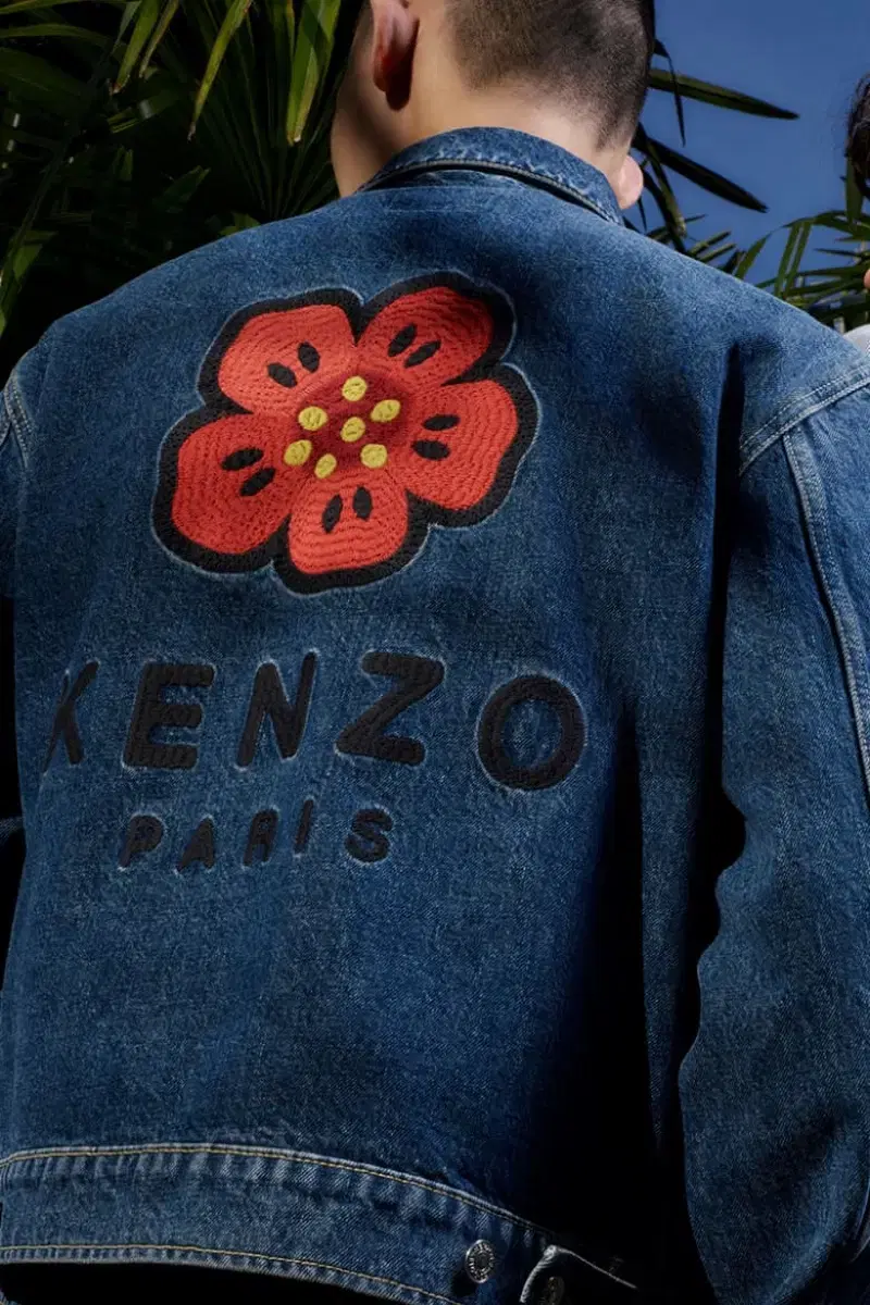 니고 겐조 NIGO KENZO DENIM BOKE FLOWER