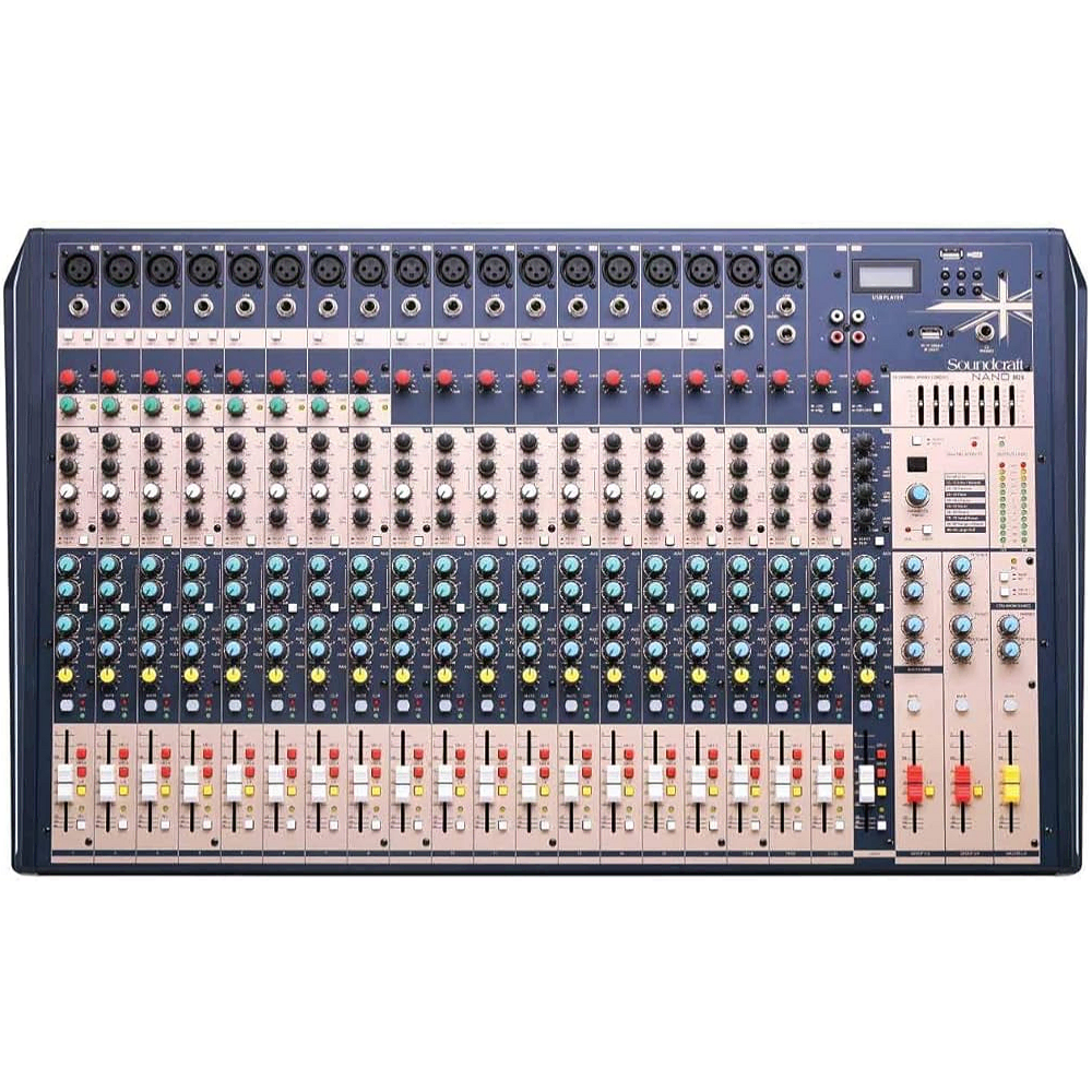 SOUNDCRAFT NANO M24 아날로그 믹서 박스만 개봉 제품 판매