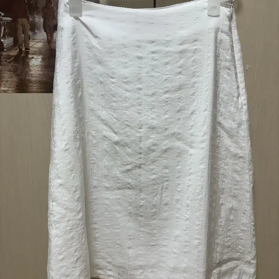 호와스 jasmin midi skirt (white) small