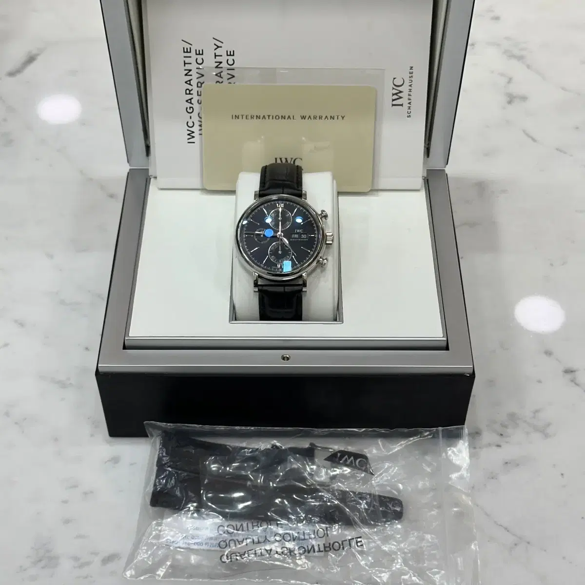 IWC 포르토피노 크로노그래프 42mm 391008