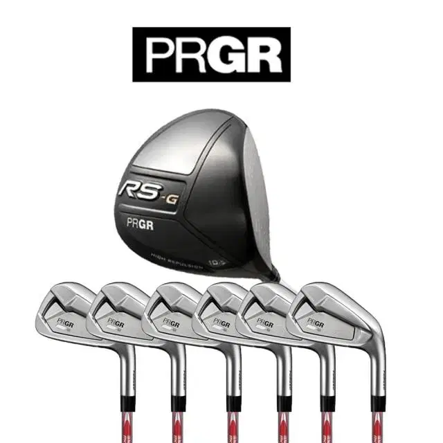 PRGR RS-G 10.5도R 02 6아이언세트 모듀스 105S 마...