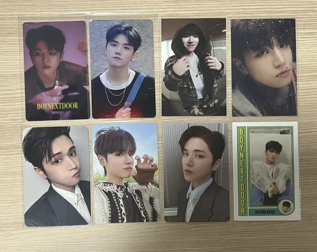 (bulk) boynextdoor riwoo photocard boynextdoor alfo unreleased photocard ld