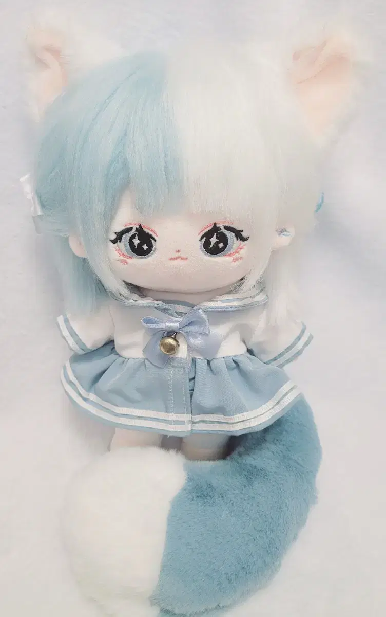 Shamanic 20cm Cotton Doll Little Fox Sea Salt