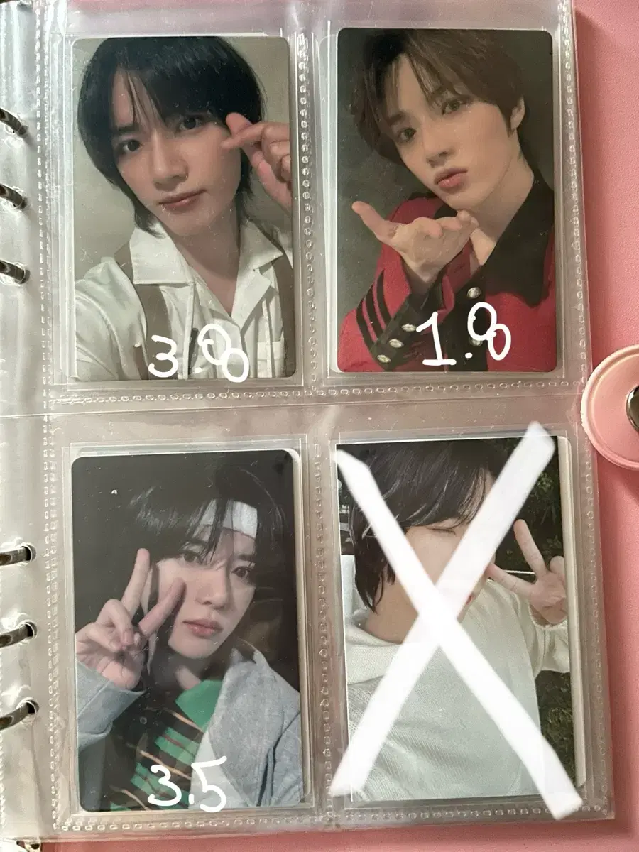 txt photocard fc chuu freefall powerstation soobin yeonjun beomgyu taehyun hueningkai