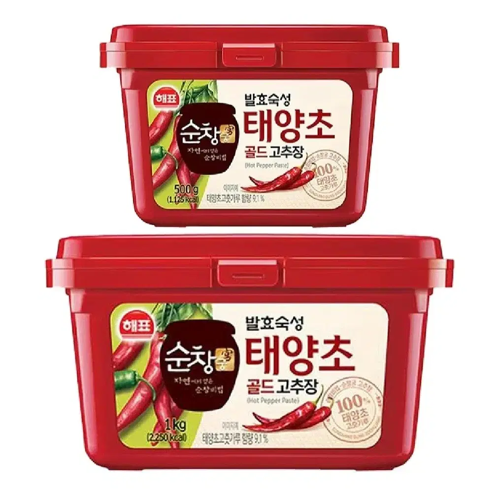 (무료배송)사조해표순창궁 발효숙성100%태양초골드고추장1KG+500G