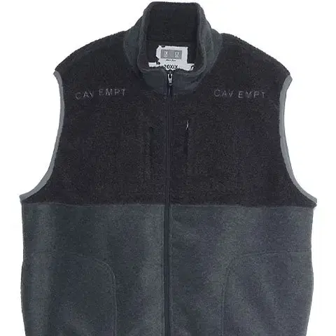 CAVEMPT FLEECE ZIP VEST 카브엠트 플리스 베스트