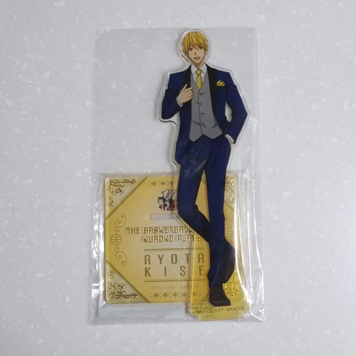 Kuroko's Basketball Kise Ryota 10th Anniversary Party Acrylic Stand