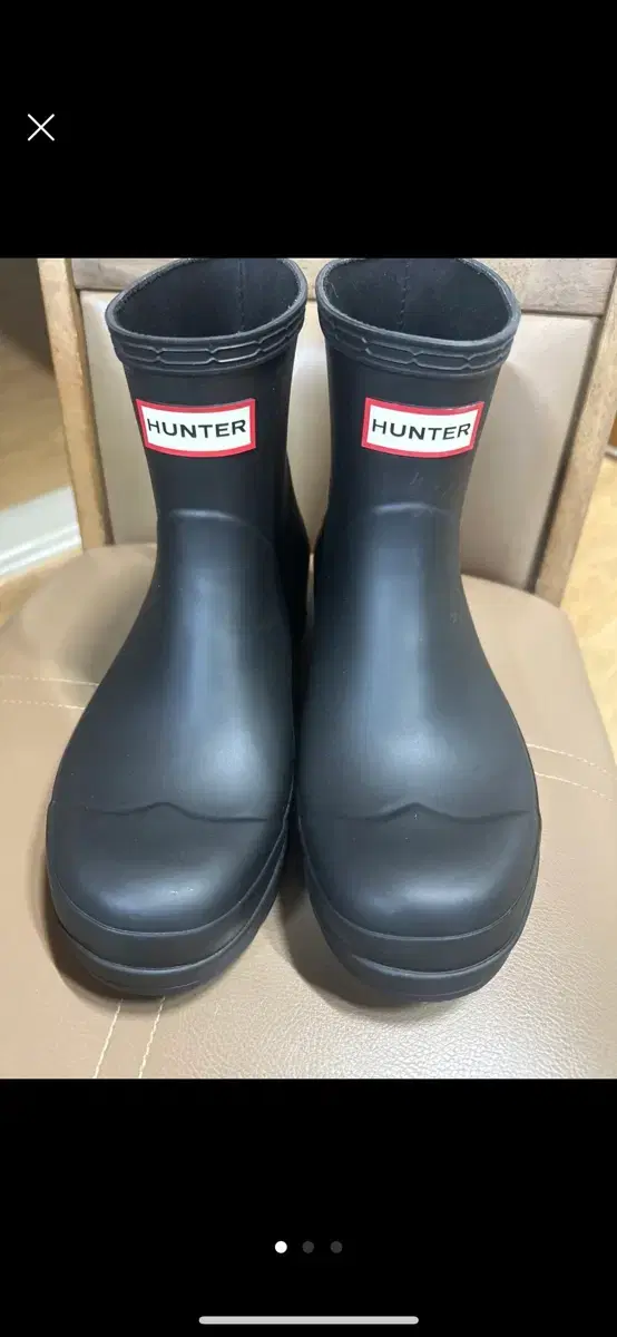 Hunter rain boots
