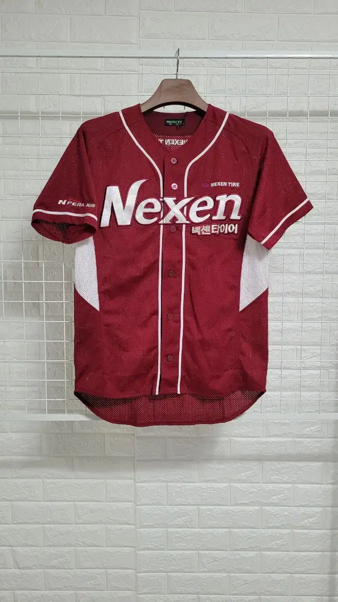 [100]Nexen 넥센히어로즈 야구유니폼 노마킹 져지 유니폼반팔 L